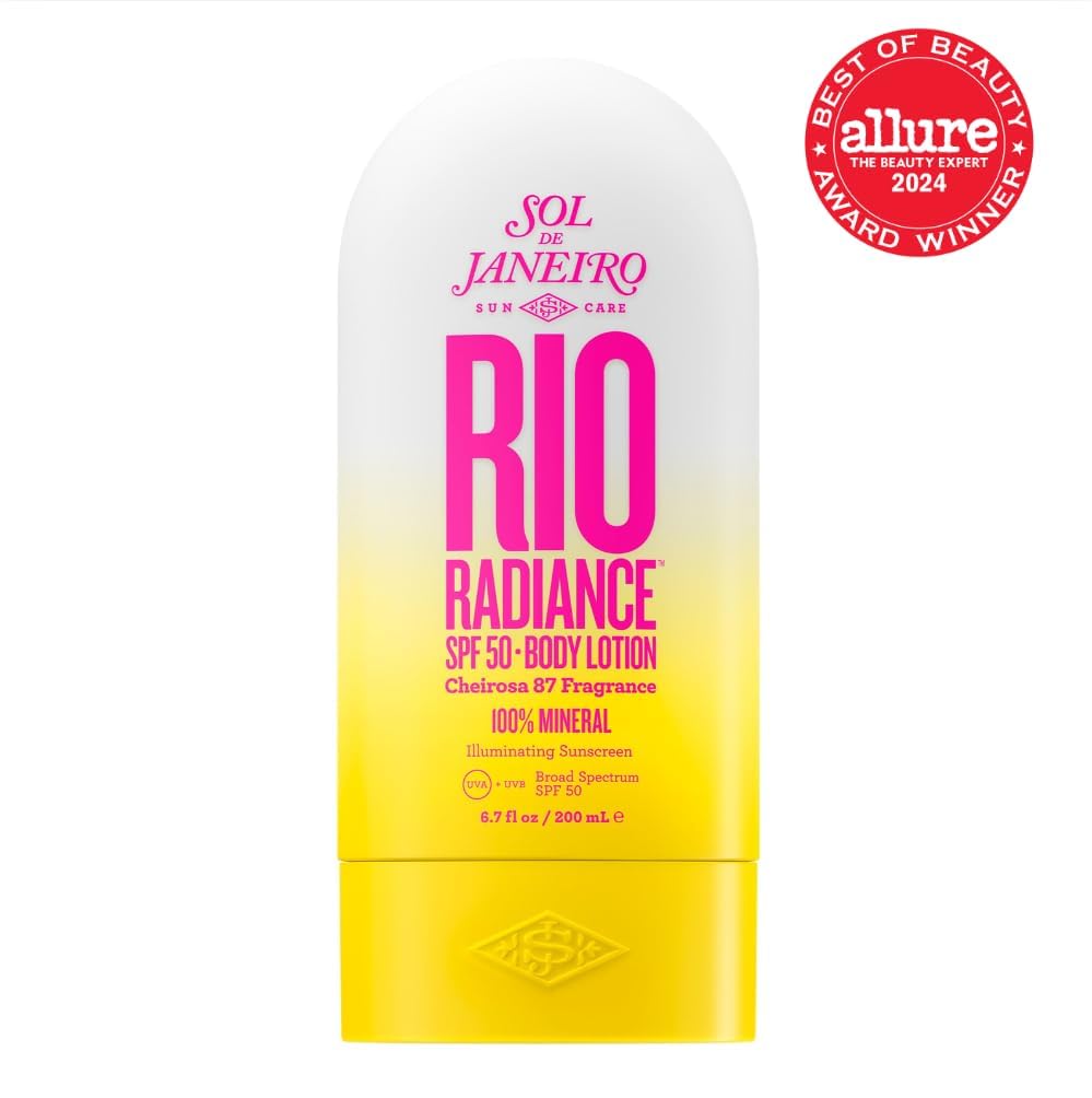 Sol de Janeiro Rio Radiance Body Lotion 100% Mineral UVA/UVB Broad Spectrum SPF 50