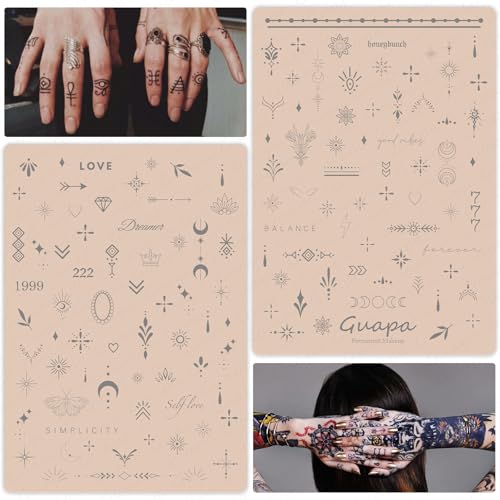 2 Pcs Tiny Tattoo Practice Skins, Small Deluxe Mini Silicone Finger Semi Permanent Tattoo Latex Pad for Training (Fine Line - Pink Pad- 2PCS)