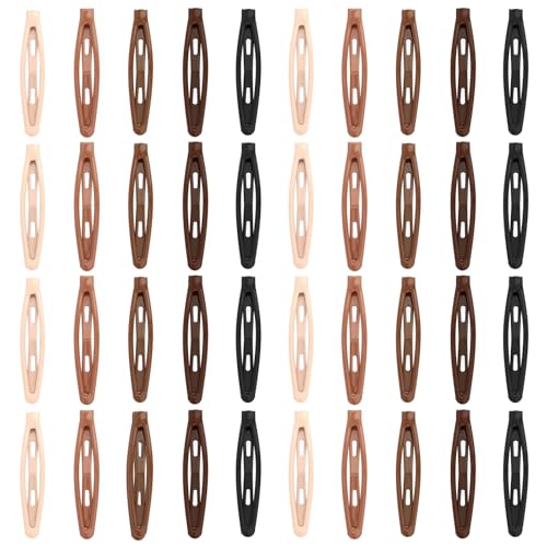40Pcs Metal Hair Clips No Slip Barrettes for Women Girls Styling