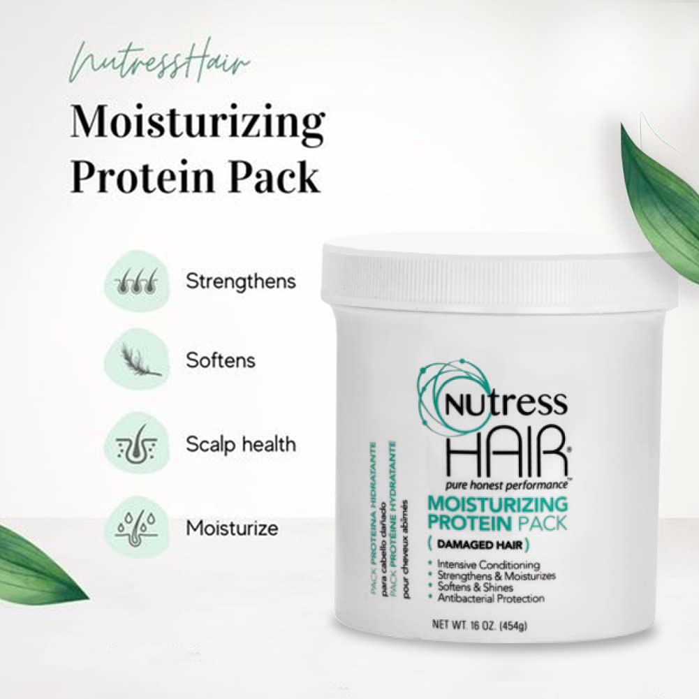 Nutress Hair One-Step Protein Treatment for Damaged Hair 16 oz.