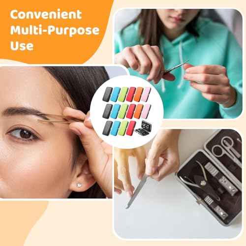 30 Sets Bulk Manicure Kit Nail Set Nail Clippers and Beauty Tools Portable Set Professional 7-in-1 Nail Care Kit with Stainless Steel Tools, Travel Case, Ideal for Mother¡¯s Day Gifts (7-in-1)