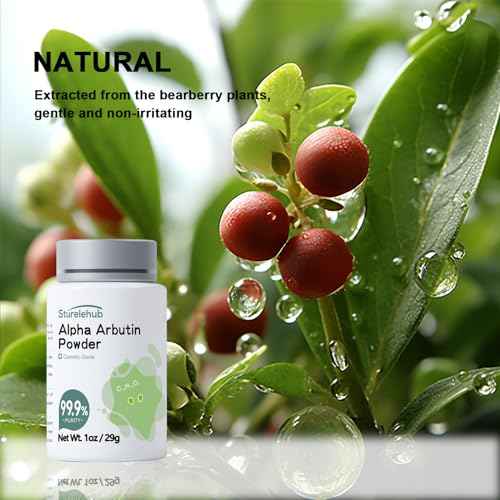 Alpha Arbutin Powder, 1OZ 99.9% Purity, Cosmetic Grade, Alpha Arbutin Powder for Homemade Cosmetics