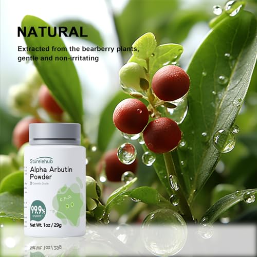 Alpha Arbutin Powder 99.9% Pure - 1oz Cosmetic Grade