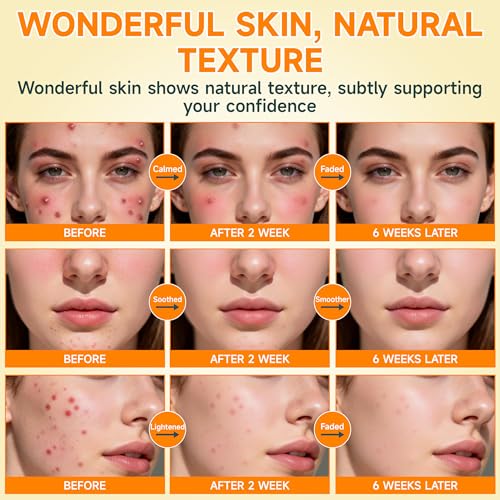 14% Azelaic Acid Acne Cream - Dark Spot Remover for Face, Acne Treatment & Spot Care Salicylic Acid & Niacinamide ? Redness Reducing Skin Care, Evens Tone & Soothes Irritation, Rosacea - 2 Pcs.1oz