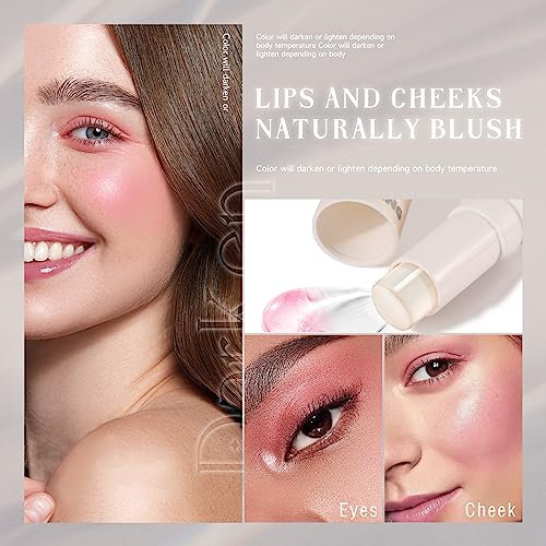 PH Color Changing Blush Stick - Multi-Use Cheek, Lip & Eye Tint