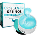 Retinol Collagen Under Eye Patches - 60 Gel Pads for Dark Circles