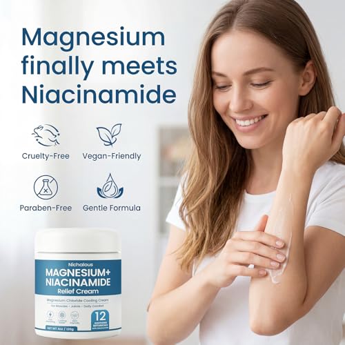 Magnesium Niacinamide Relief Cream - 4 oz