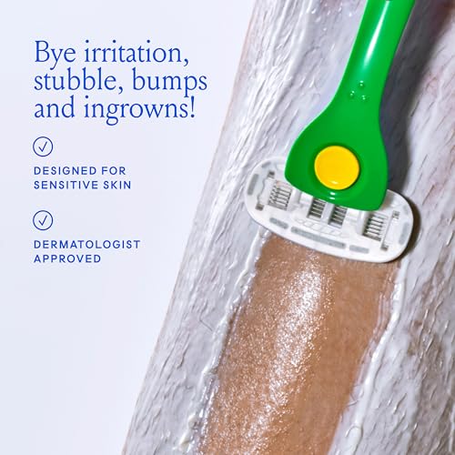 Billie Primary Women's Razor Kit - 1 Handle, 2 Refills & Magnetic Holder