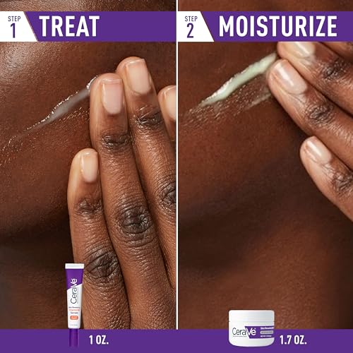 CeraVe Vitamin C Serum & Night Cream Set for Skin Brightening & Anti-Aging