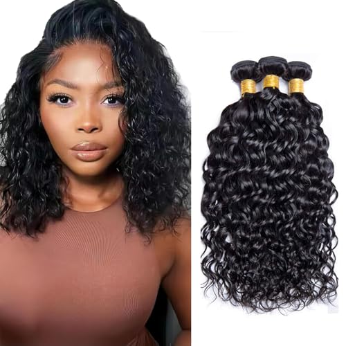 Wet Wavy Brazilian Virgin Hair Bundles 24 26 28 Inch