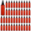 OMISTAR 48 PCS Abmer Plastic Spray Bottles, 4 oz Portable Travel Bottle, 120 ml Fine Mist Sprayers, Refillable Empty Plastic Containers for Perfumes Cosmetics Cleaning Solutions