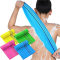 Tatuo 4-Pack Korean Exfoliating Washcloths 35x13 inch Back Scrubber