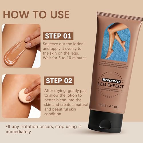 Waterproof Leg Makeup with SPF 30 - Medium Coverage Body Concealer