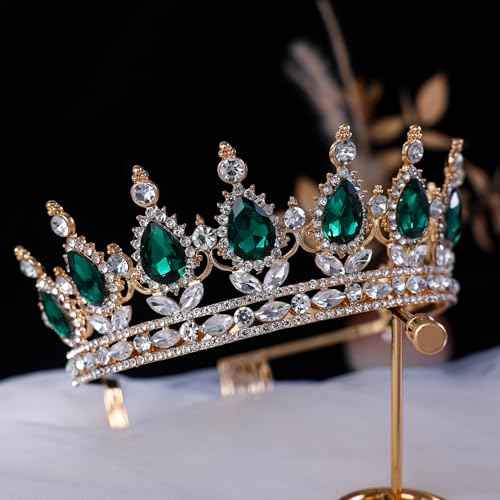 Tiara Crown for Women Crystal Queen Crowns Princess Tiaras with Comb Royal Crown for Wedding, Christmas, Halloween, Birthda, party, Prom, Anniversaries