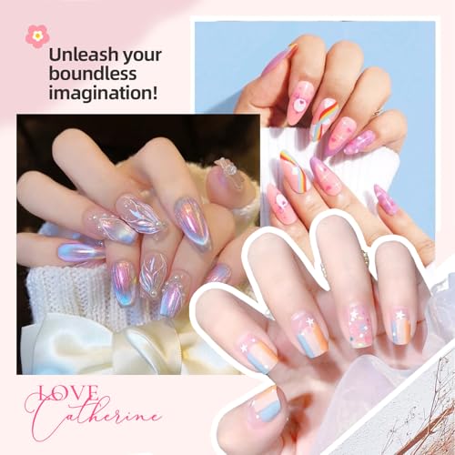 12-Color Nail Art Pens with 0.5mm Fine Tips - Quick Dry