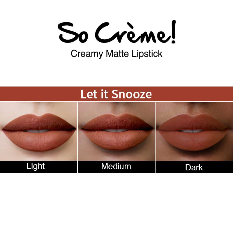 Nykaa So Creme Creamy Matte Lipstick - Long-Lasting