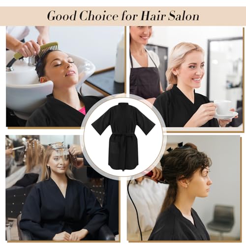 Toulite 6-Pack Salon Client Robes | 40" Hair Cutting Capes