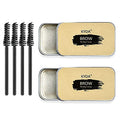 Eyebrow Soap Kit - Waterproof Brow Styling Pomade for Natural 3D Brows