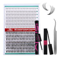 FADVAN 280pcs Eyelash Extension Kit - DIY Lash Clusters 9-16mm