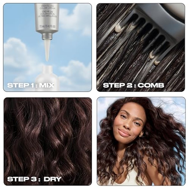 Clairol Nice'N Easy 10 Dark Blonde Hair Dye - 100% Gray Coverage in 10 Minutes