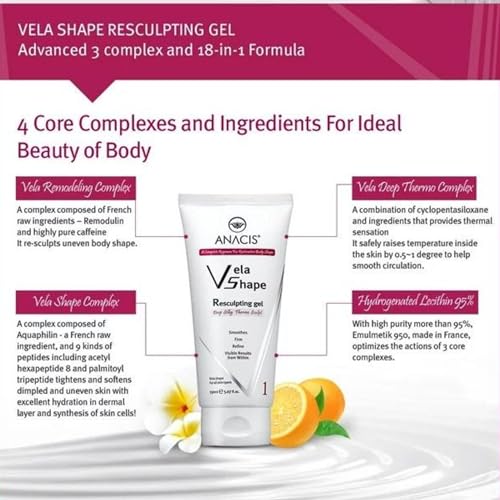 Anti Cellulite Cream ? Hot Body Firming Gel for Smoother Looking Skin, Improves Appearance of Uneven Texture & Elasticity, Warming Body Cream for Thighs & Stomach, 5.07 Oz
