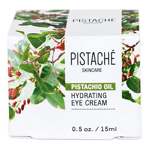 Pistach? Skincare Pistachio Oil Eye Cream | Hydrating & Brightening Cream with Vitamin E & Antioxidants | Reduces Dark Circles & Smoothes, 0.5 oz