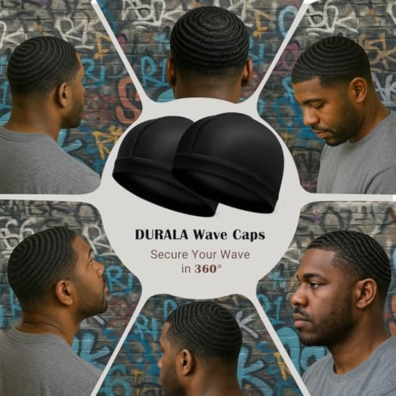 DURALA Super Elastic Wave Cap for 360 540 720 Waves