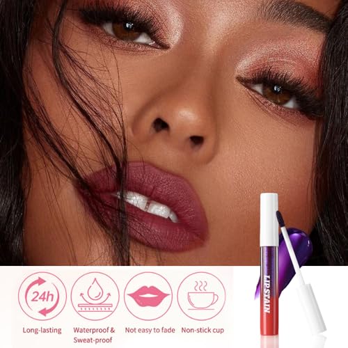 Peel Off Lip Stain Tint 3-Pack - Matte Liquid Lipstick Set