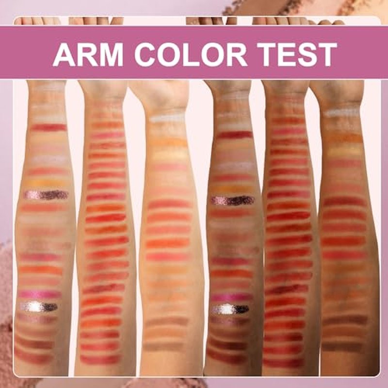 All-in-One 43-Color Makeup Palette Set – 24 Eyeshadows, 6 Blushers, 7 Contours, 6 Highlighters