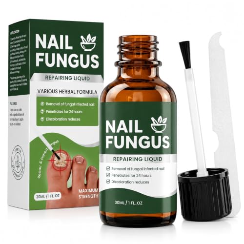 NoxyRal Extra Strength Toenail Fungus Treatment Brush-On with Botanical Oils, 1 fl oz