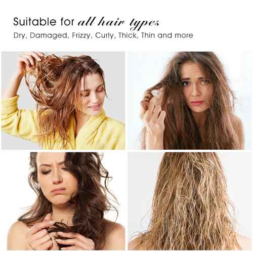 Adofect Hair Treatment Serum - 100 Capsules Hair Care Vitamins - No Rinse - With Argan Macadamia & Avocado Oils - Vitamins A, E, & Pro B5 - Hair Oil Conditioner for Women & Men