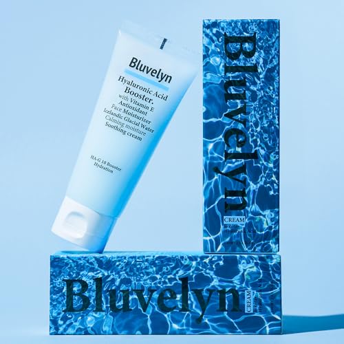 10X Hyaluronic Acid Soothing Cream ? 100,000ppm High-Strength Hydration, 70% Iceland Glacier Water, Vitamin E, Lightweight Moisturizer for All Skin Types, 3.4 fl. oz / 100ml