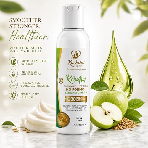 Brazilian Keratin Hair Treatment - Formaldehyde Free, 8oz
