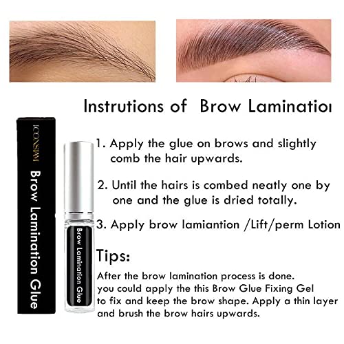 Brow Lamination Glue - Clear Eyebrow Lift Adhesive Gel