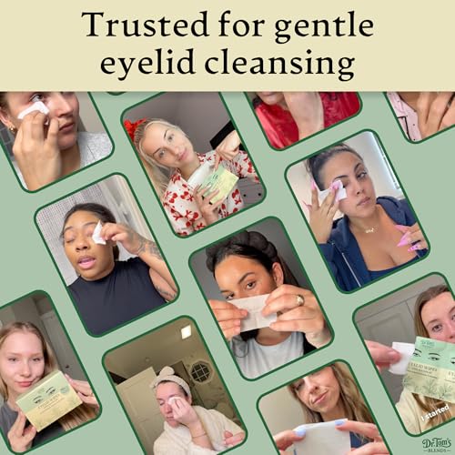 Tea Tree Oil Eyelid Wipes - 30 Pack Lash Cleanser