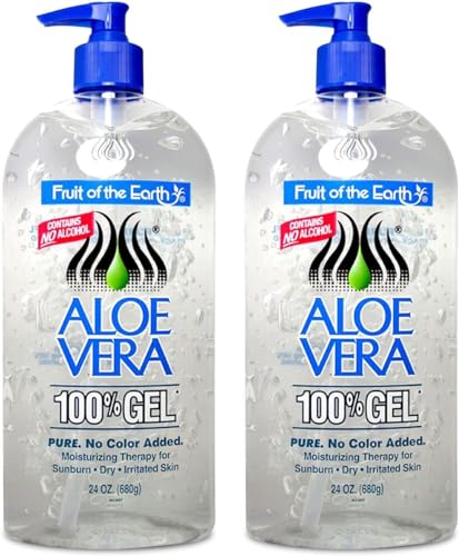 Fruit of the Earth Aloe Vera Gel 24 oz (2 Pack)