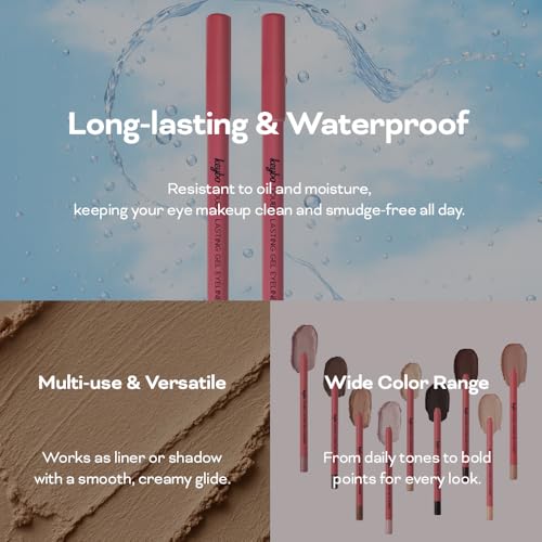 Waterproof Gel Eyeliner Pencil – Long Lasting, Smudge-Proof