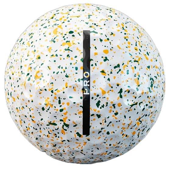 VICE Pro Golf Balls, Green and Yellow Drip