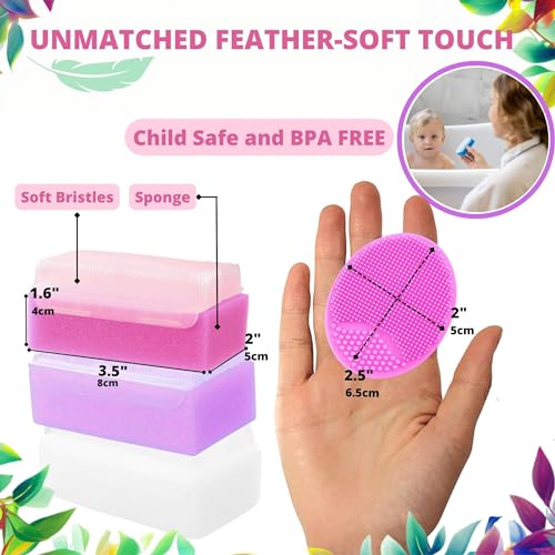 Cradle Cap Brush Set for Babies - 6 Piece Treatment Kit