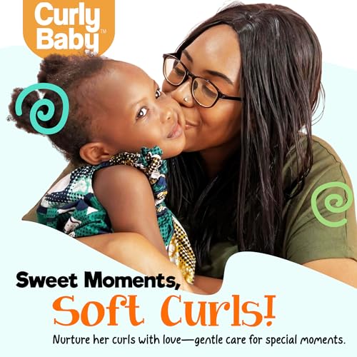 CurlyBaby Leave-In Conditioner - Curly Moisturizing Smoothie, 8oz