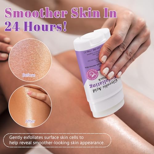 Glycolic Acid Body Exfoliating Stick – 7% AHA for Rough Skin
