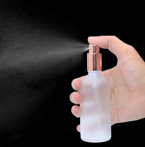 6 Packs Frosted Glass Spray Bottle Travel Spray Bottles Perfume Atomizer Fine Mist Spray Bottles DIY Empty Bottle For Essential Oils,Perfume,Cosmetic Liquids Funnel&dropper Labels Included,