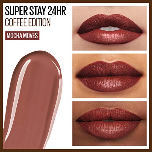 Maybelline SuperStay 24, 2-Step Liquid Lipstick, Coffee Edition, Mocha Moves