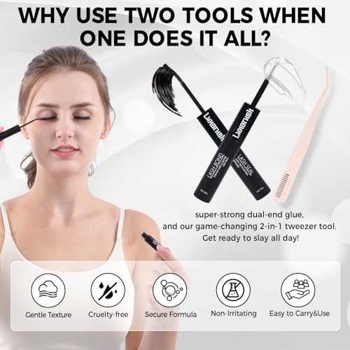 Lash Extension Kit 240pcs Clusters 9-16mm 30D 40D