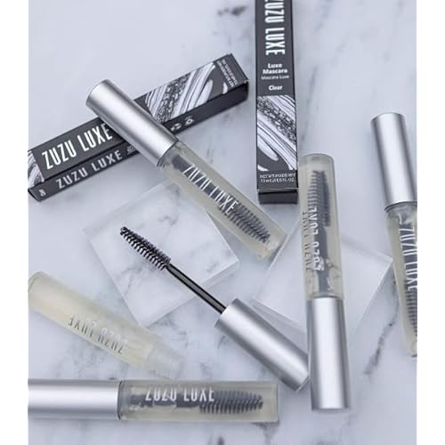 ZUZU LUXE Luxe Mascara (Onyx), Water resistant, Natural, Paraben Free, Vegan, Gluten-free, Cruelty-free, Non GMO, Adds volume to lashes, Vitamin Enriched formula conditions lashes, 0.25 oz.