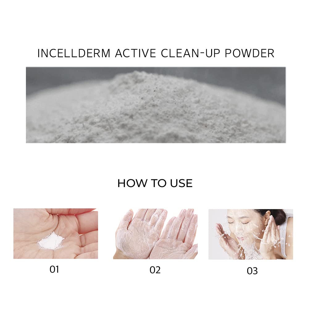 INCELLDERM ACTIVE CLEAN-UP POWDER