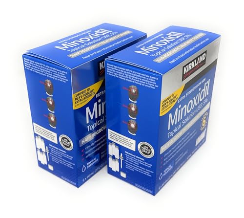 Kirkland Minoxidil 5% Hair Regrowth for Men, 12-Month Supply