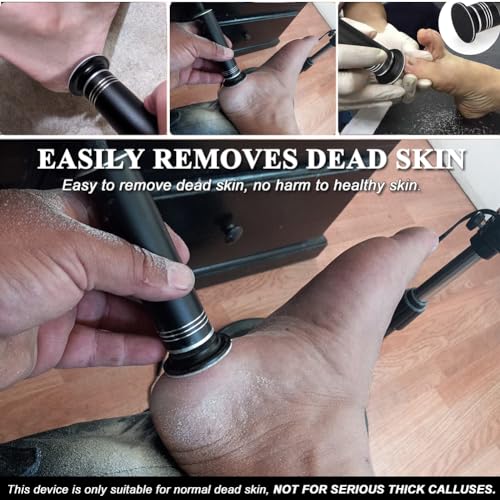 Electric Callus Remover for Feet - Adjustable Speed Foot File with 60 Discs