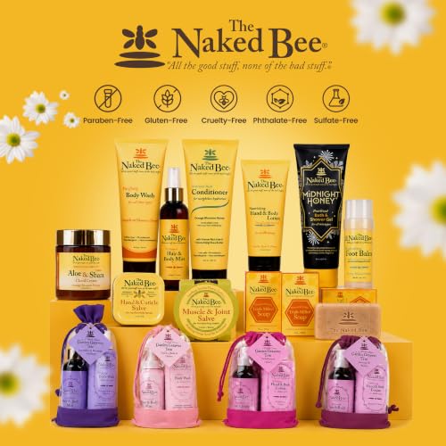 The Naked Bee Orange Blossom Honey Heel Restoration Foot Balm - 2 oz