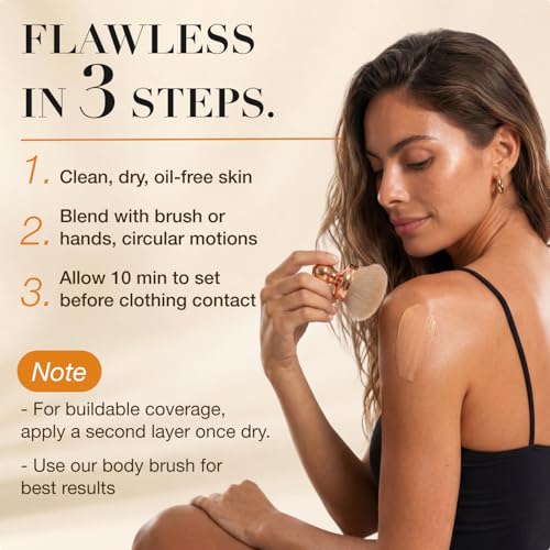 Waterproof Body Foundation Makeup - Tattoo Cover & Leg Concealer